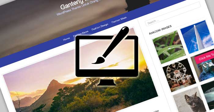 Ganteng WordPress Theme